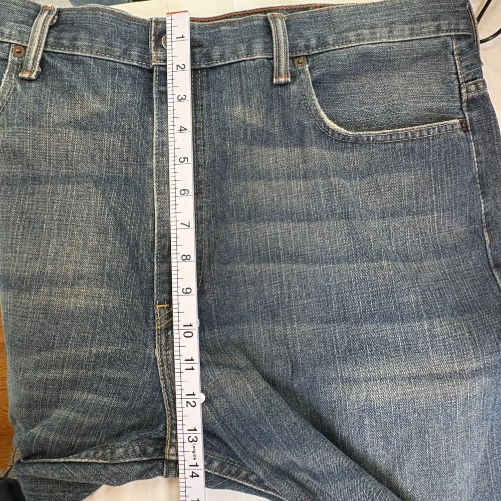 Levis 569 Loose Straight Jeans Mens 40x30‎ Medium Wash Blue Denim Baggy
